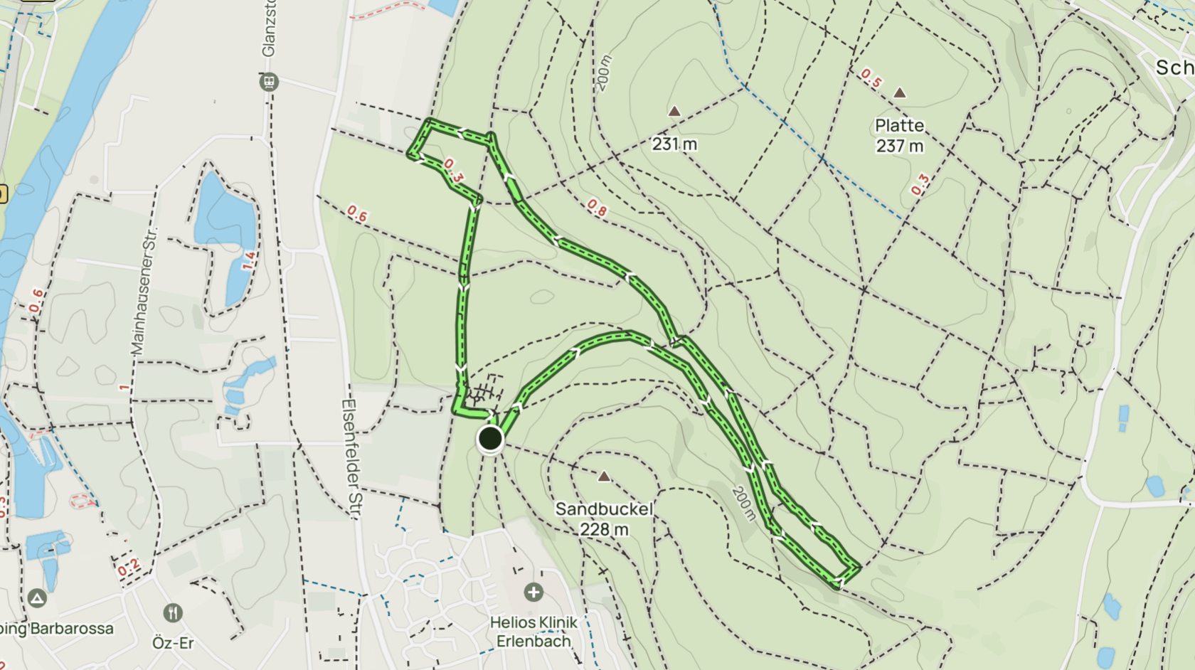 Im Wald – kleine Runde